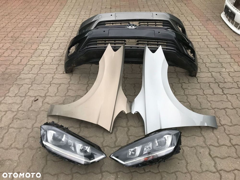 VW GOLF SPORTSVAN 510 ZDERZAK PRZÓD GRILL KAMERA - 8