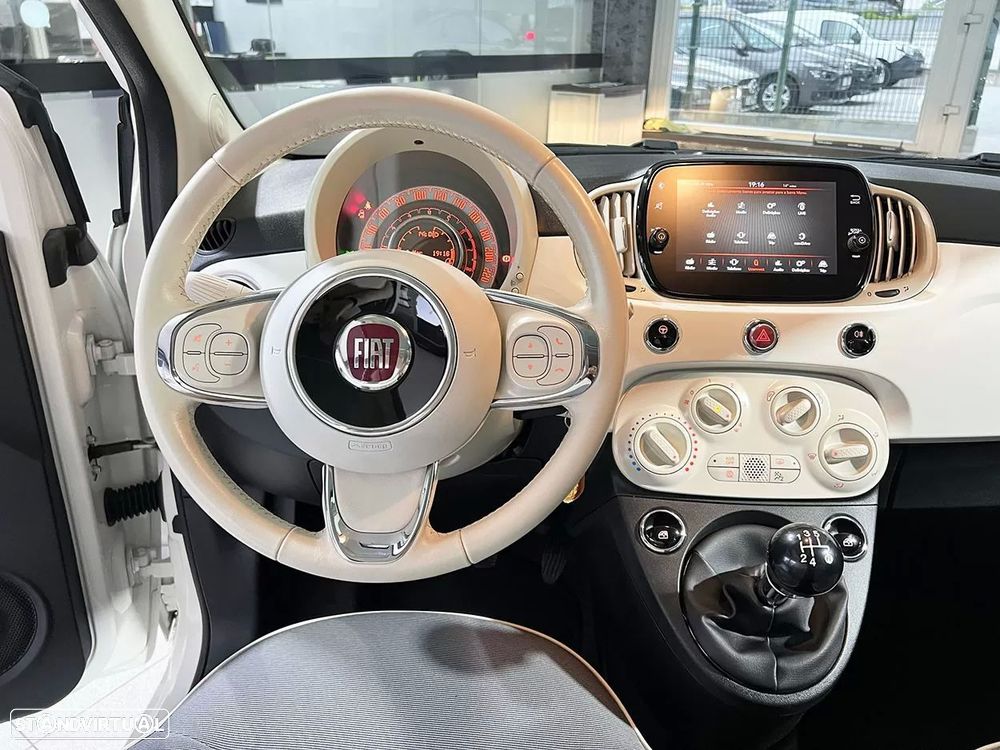 Fiat 500 1.2 Lounge S&S - 9