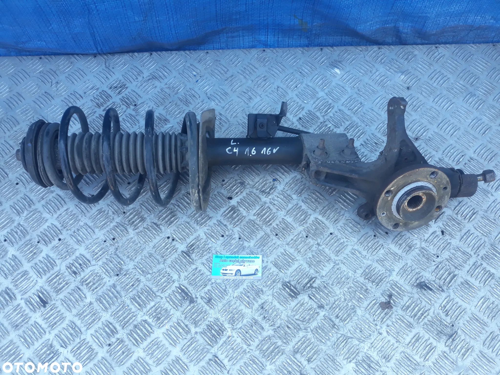 MCPERSON AMORTYZATOR LEWY PRZÓD CITROEN C4 I LIFT 1,6 16V  2009r - 1