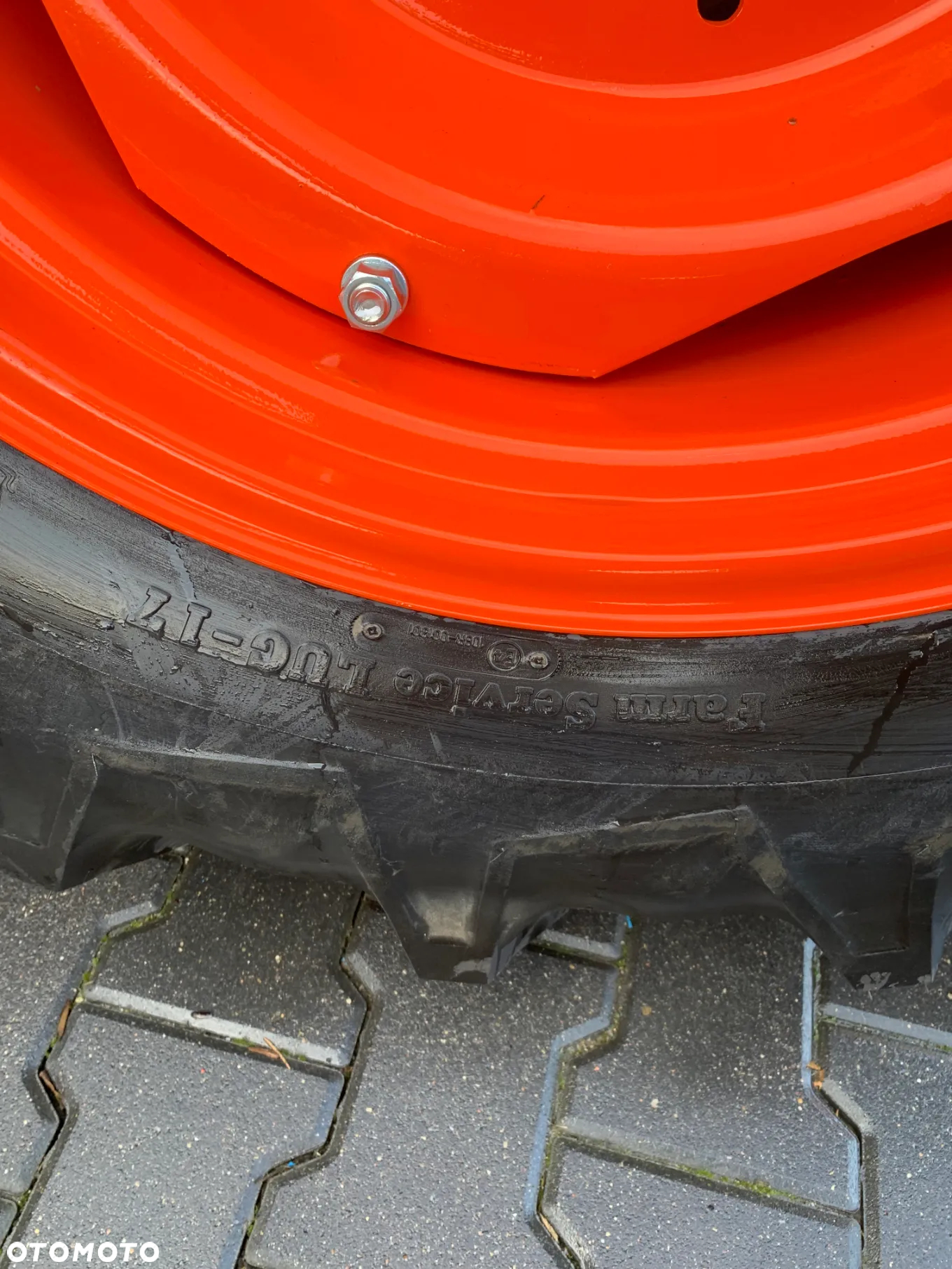 FV 23% Nowa Opona 13,6-26 BRIDGESTONE Farm service LUG17 Odpowiednik 340/80/26 Opona + Felga Kubota Koła - 6