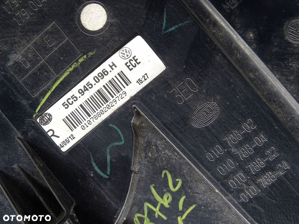 LAMPA PRAWY TYŁ PRAWA TYLNA VW BEETLE II 5C 5C5945096H - 9