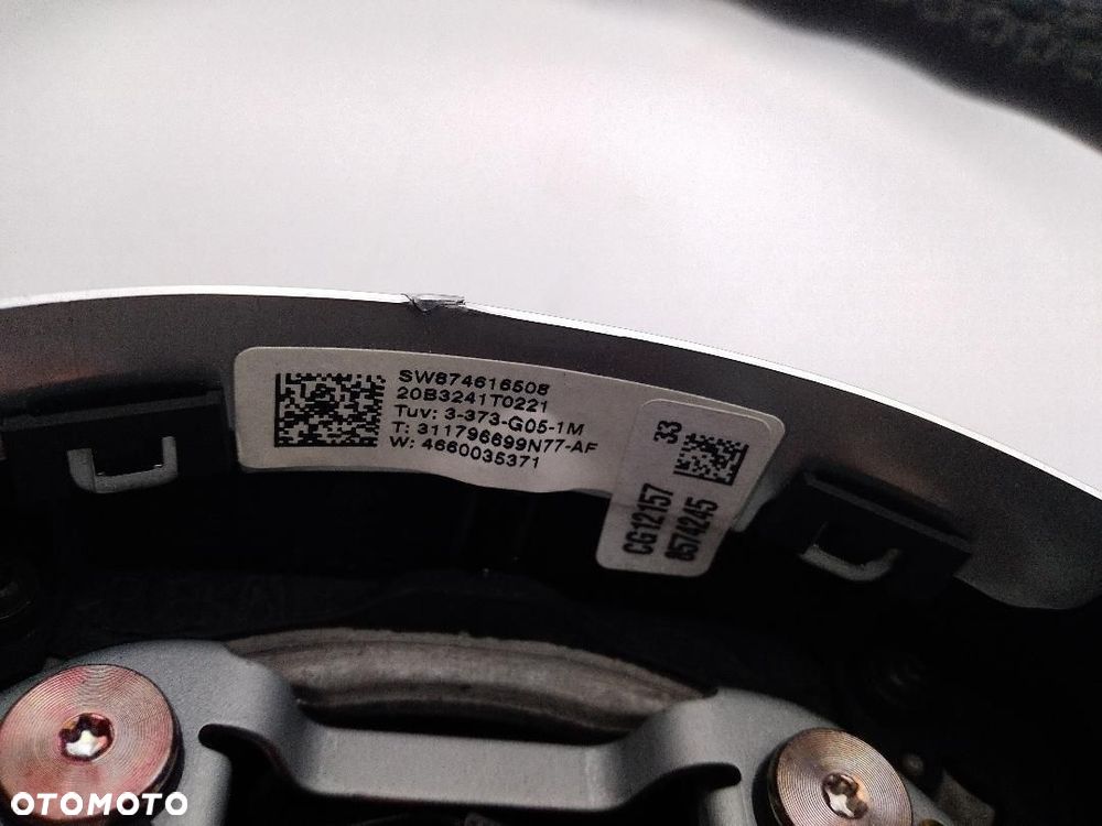 KIEROWNICA SPORT M PAKIET SKÓRA ŁOPATKI BMW 5 G30 8746165 - 15