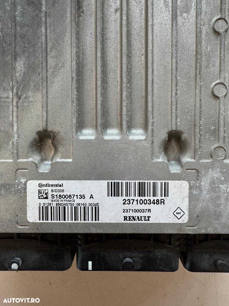 Calculator motor Renault Megane S180067135A, 237100348R, SID305 - 2