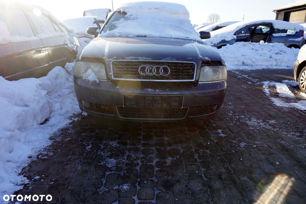 MASKA ZDERZAK BŁOTNIKI LAMPY A6 C5 LIFT LX7Z  AUDI 2001-2004 SZARY PRZÓD KOMPLETNY - 8