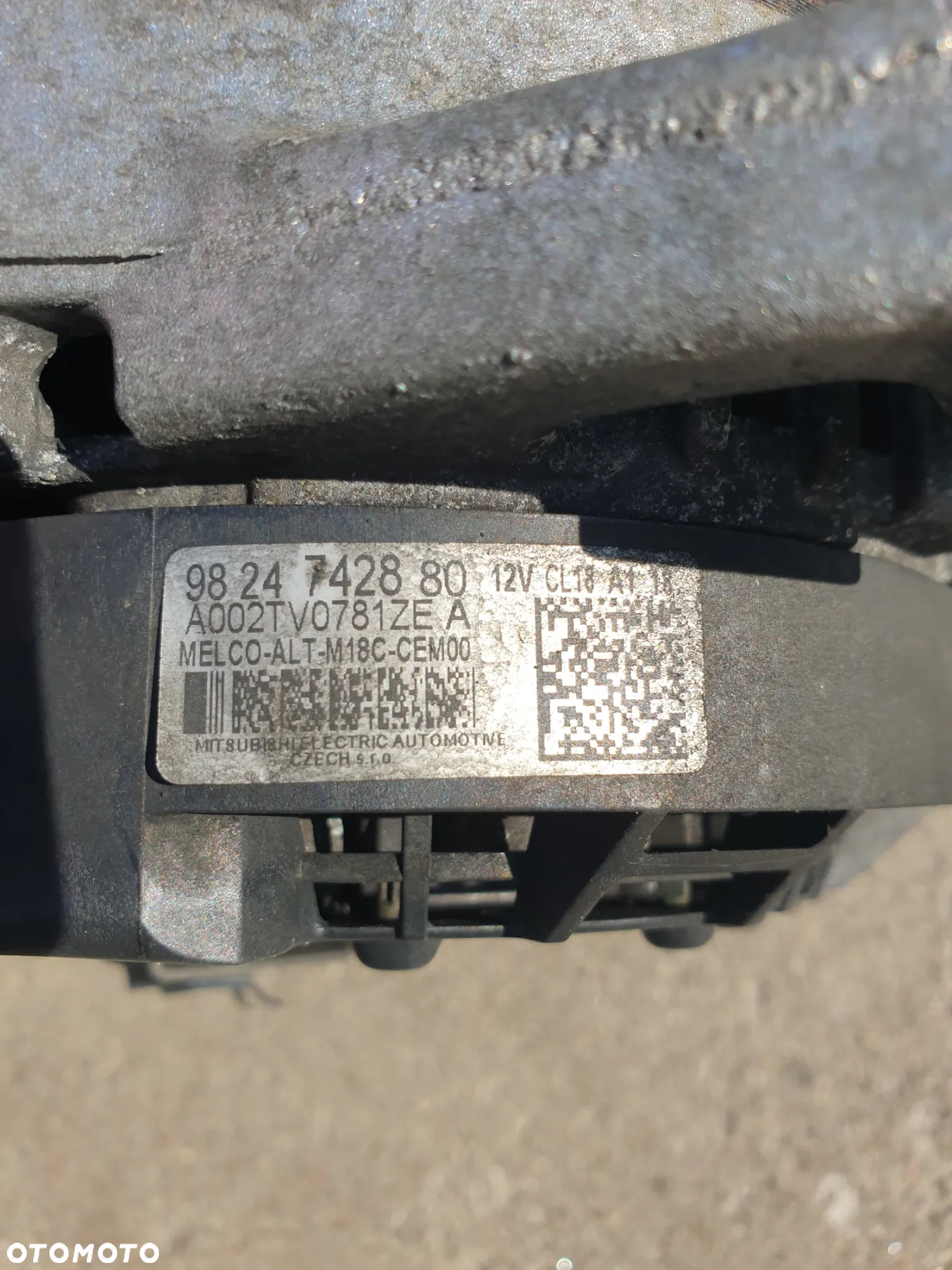 Alternator Citroen Berlingo IV Combo E Rifter Proace 1.5 Blue Hdi 9824742880 - 4