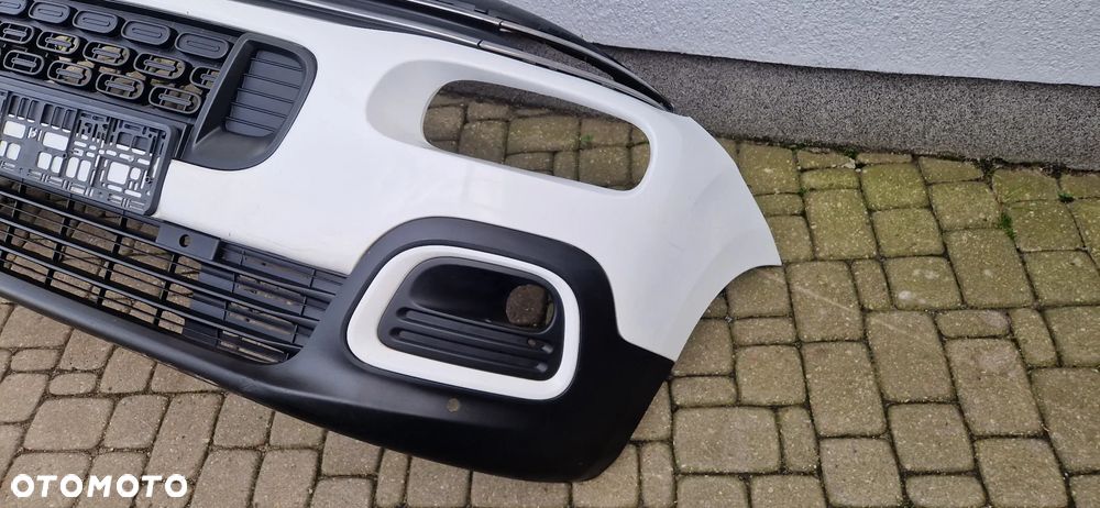 ZDERZAK PRZÓD PRZEDNI 4 PDC CITREON BERLINGO IV 18- BIAŁY - 5
