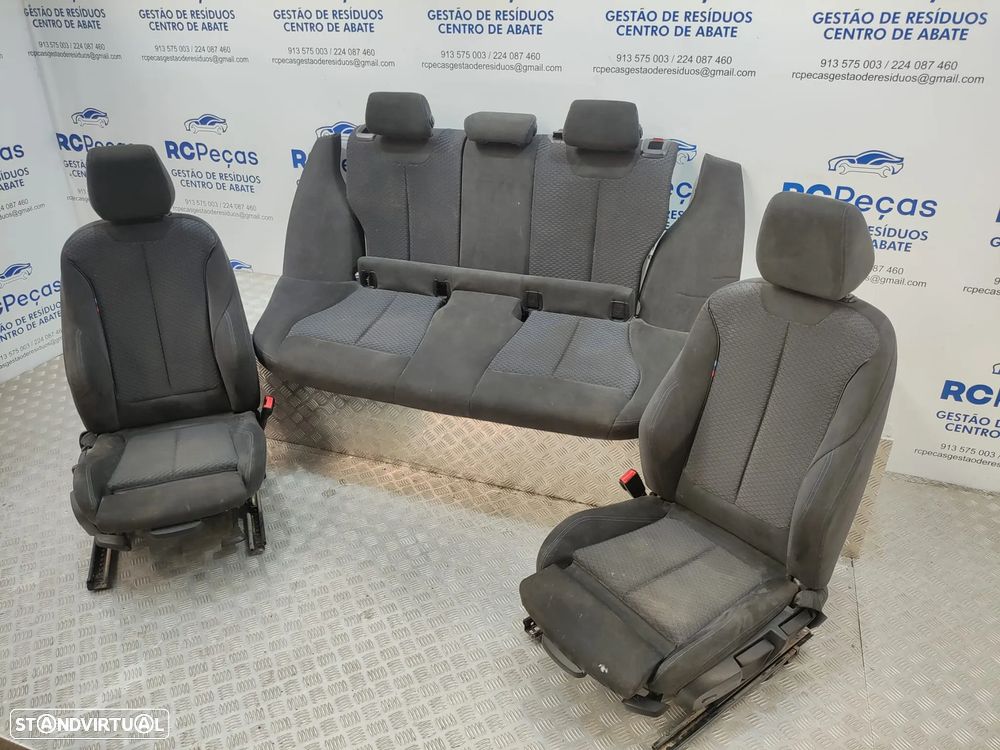 Conjunto Bancos em Alcântara BMW Serie 1 F20 Pack M 2012 - 2019 - 5