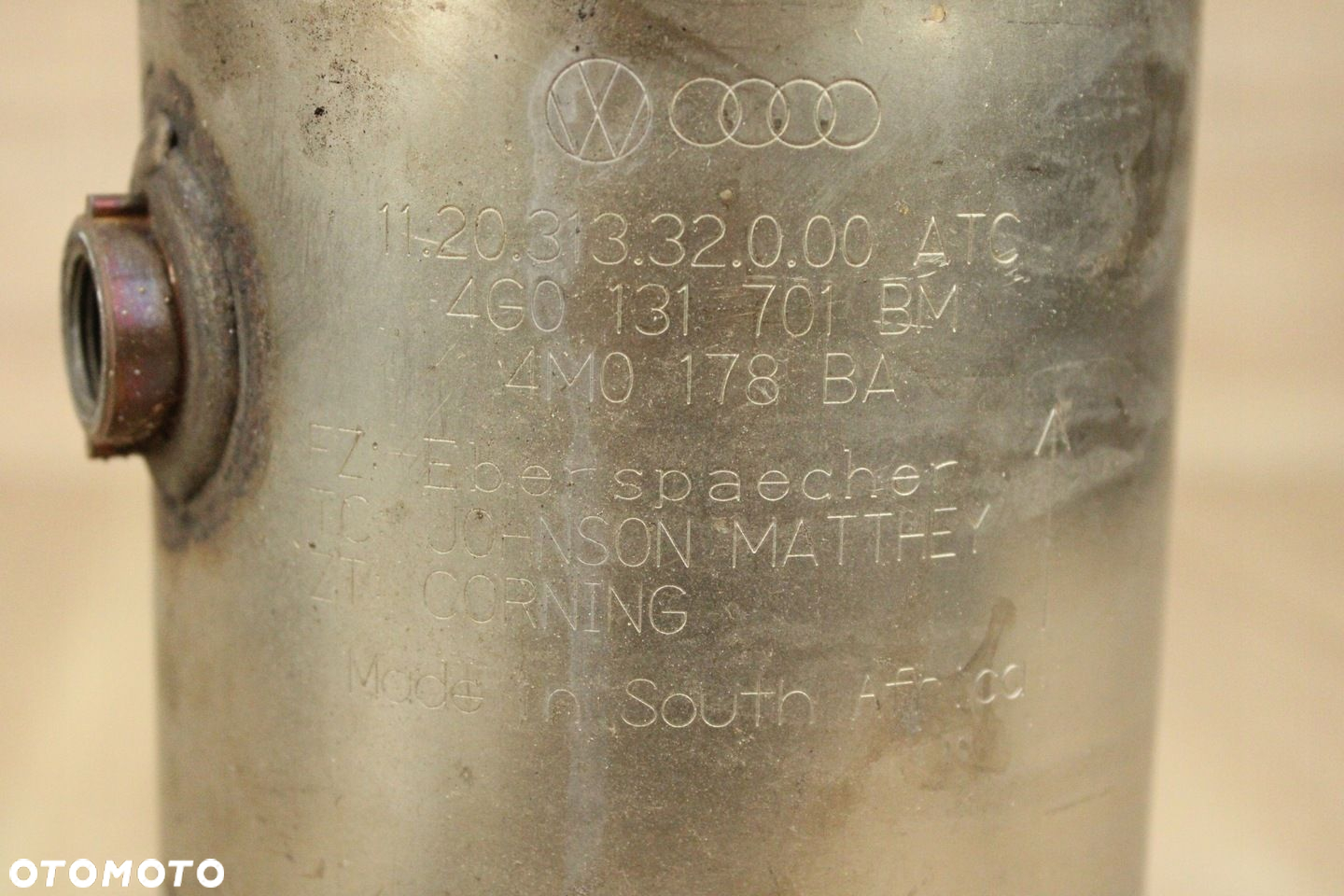 ORYGINALNY KATALIZATOR AUDI A7 C7 PORSCHE MACAN 2.0 TFSI 4G0131701BM 22km - 5