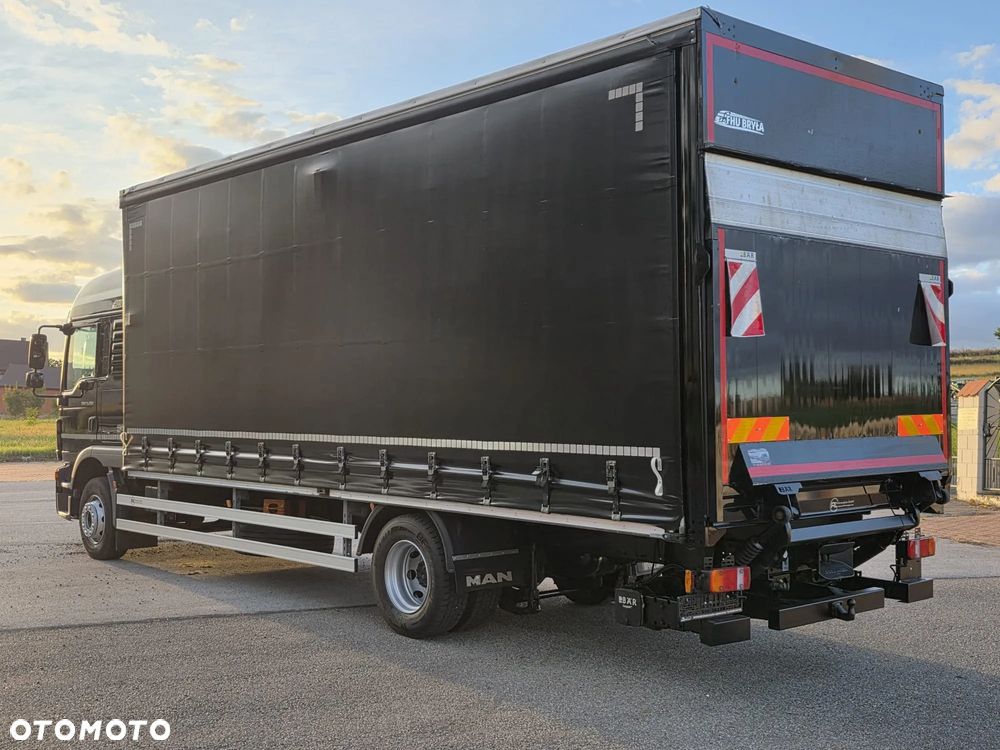 MAN TGM 15.290 / FIRANKA / 2019R / SPROWADZONY/ 7500 ŁADOWNOŚĆ / 18 PALET / E6 / JAK NOWY / WINDA / - 5