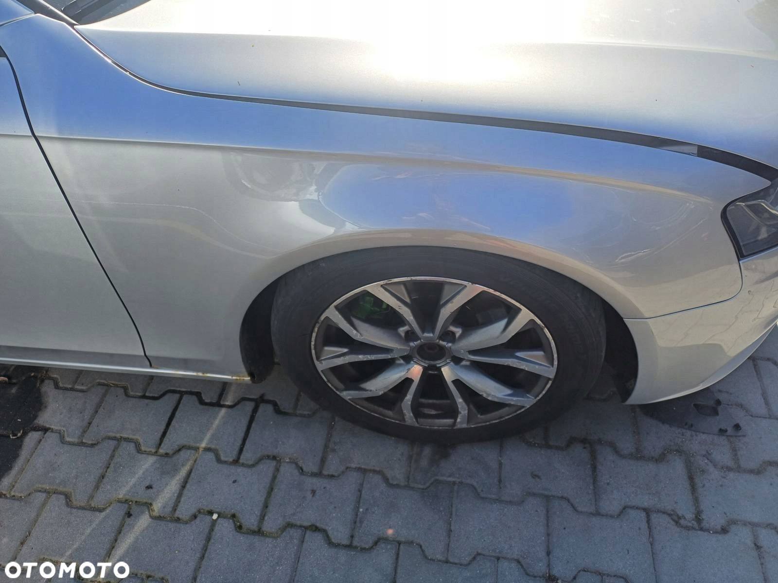 KOMPLETNY PRZÓD MASKA ZDERZAK LAMPA AUDI A4 B8 LX7W - 7