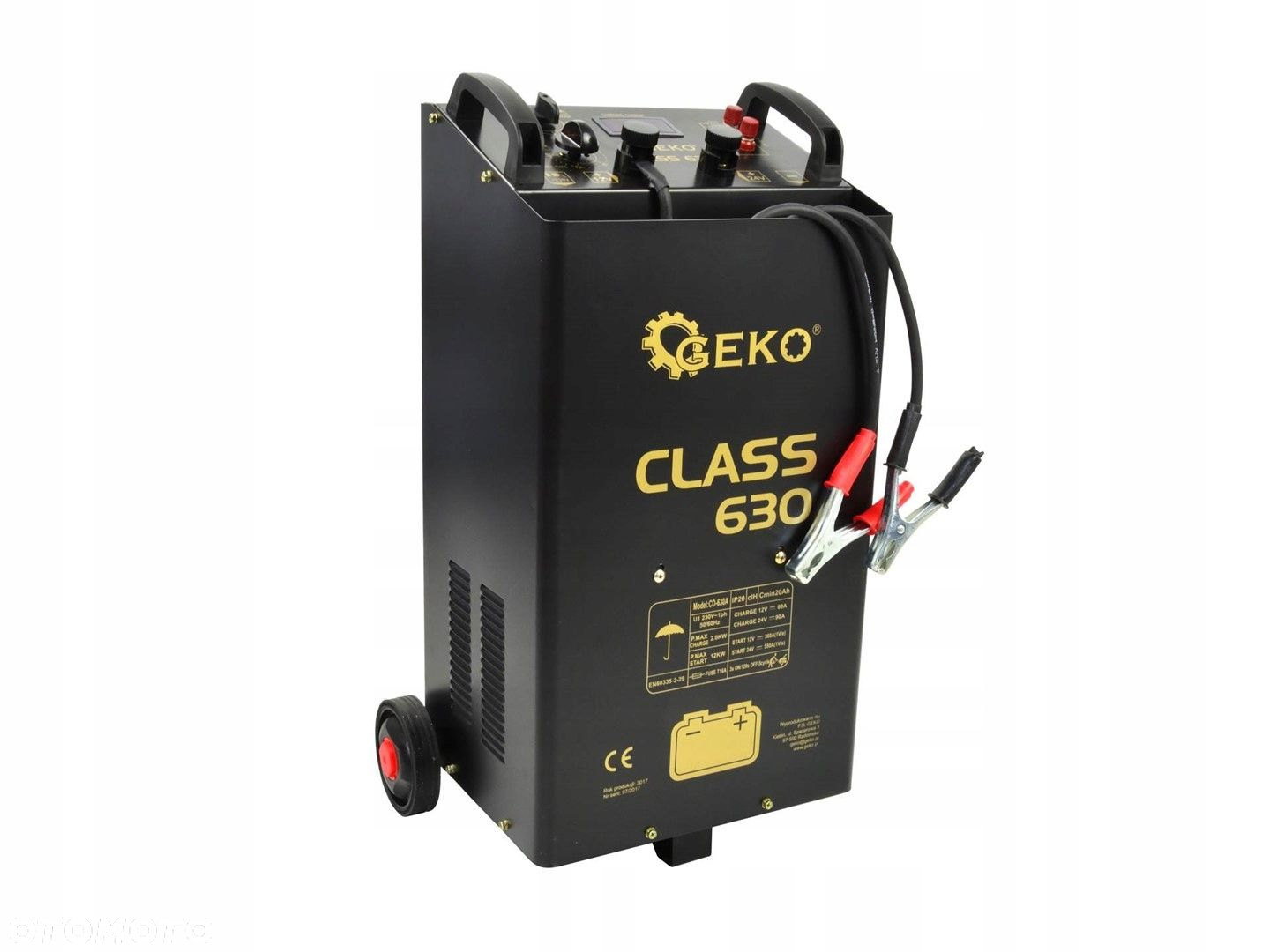 PROSTOWNIK Z ROZRUCHEM ROZRUCH CLASS 630 12/24V DO BUSA TIRA Ciągnika LCD - 2