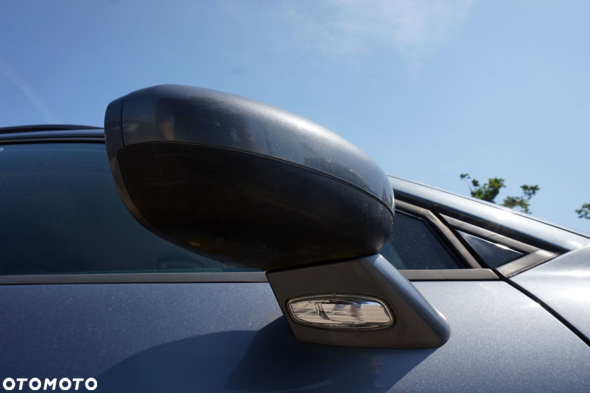LUSTERKO ELEKTRYCZNE PRAWE C5 III X7 KTHB SKŁADANE EL UK SZARY CITROEN 2008-2017 - 4