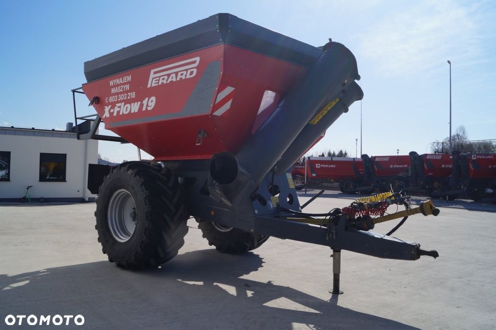 PERARD Przyczepa Wóz Przeładowczy X-Flow 19m3 WYNAJEM - 7