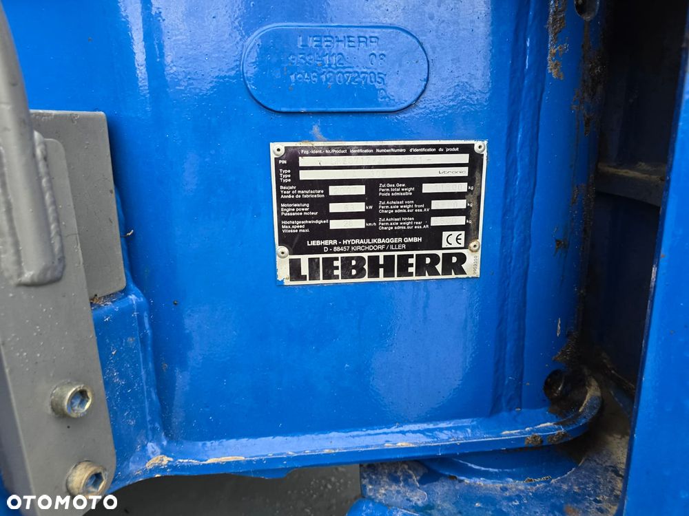 Liebherr 309 / RAMIE TRZY RAZY ŁAMANE - 16