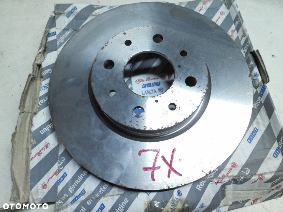 ALFA 145 155 FIAT NOWA TARCZA HAMULCOWA PRZÓD ALFA 145 155 46423415 ORYGINAŁ POSIADAM 7 SZT - 1