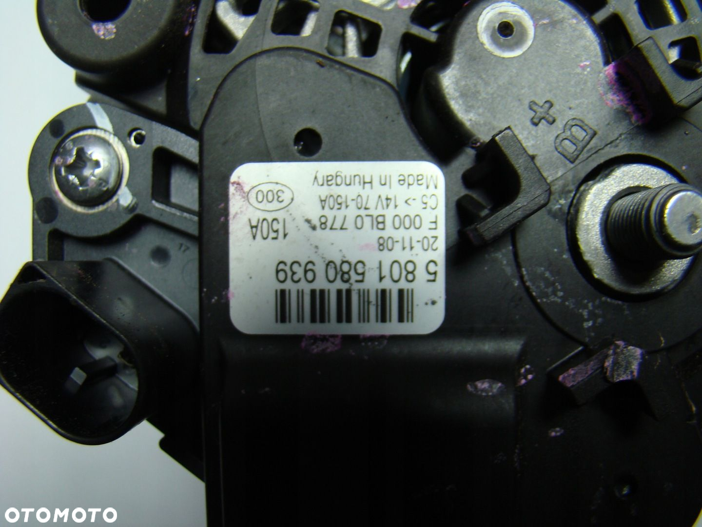 Alternator Ducato Iveco 3.0 150A oryginał Bosch 5801580939 F000BL0778 NOWY - 8