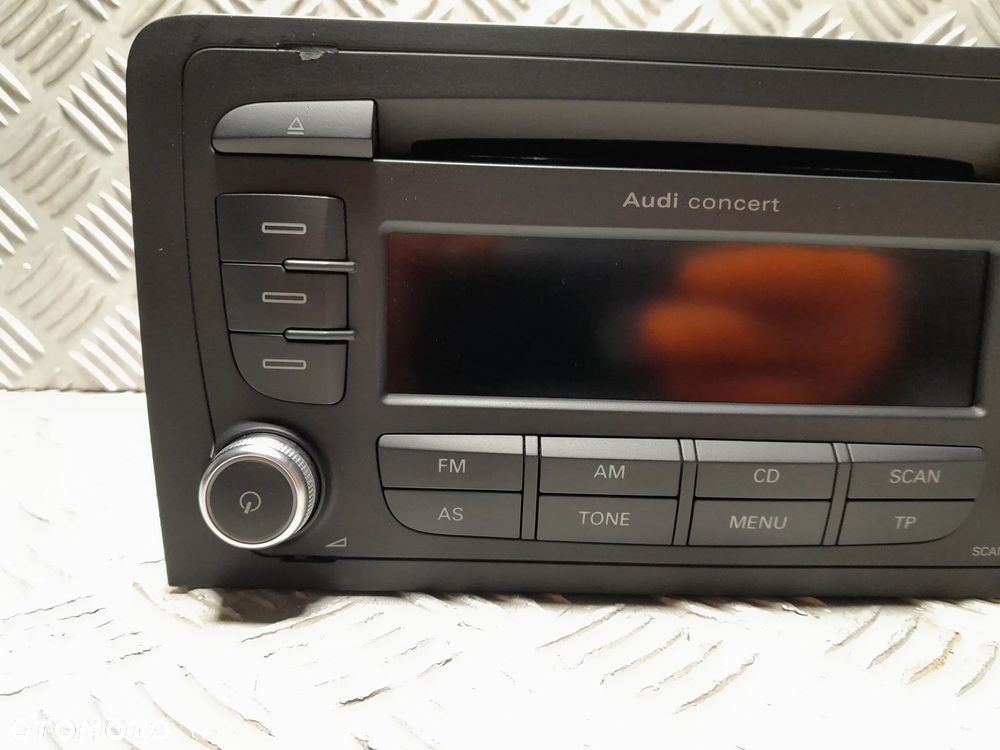 AUDI A3 8P RADIOODTWARZACZ CD AUDI CONCERT 8P0035186AB - 5