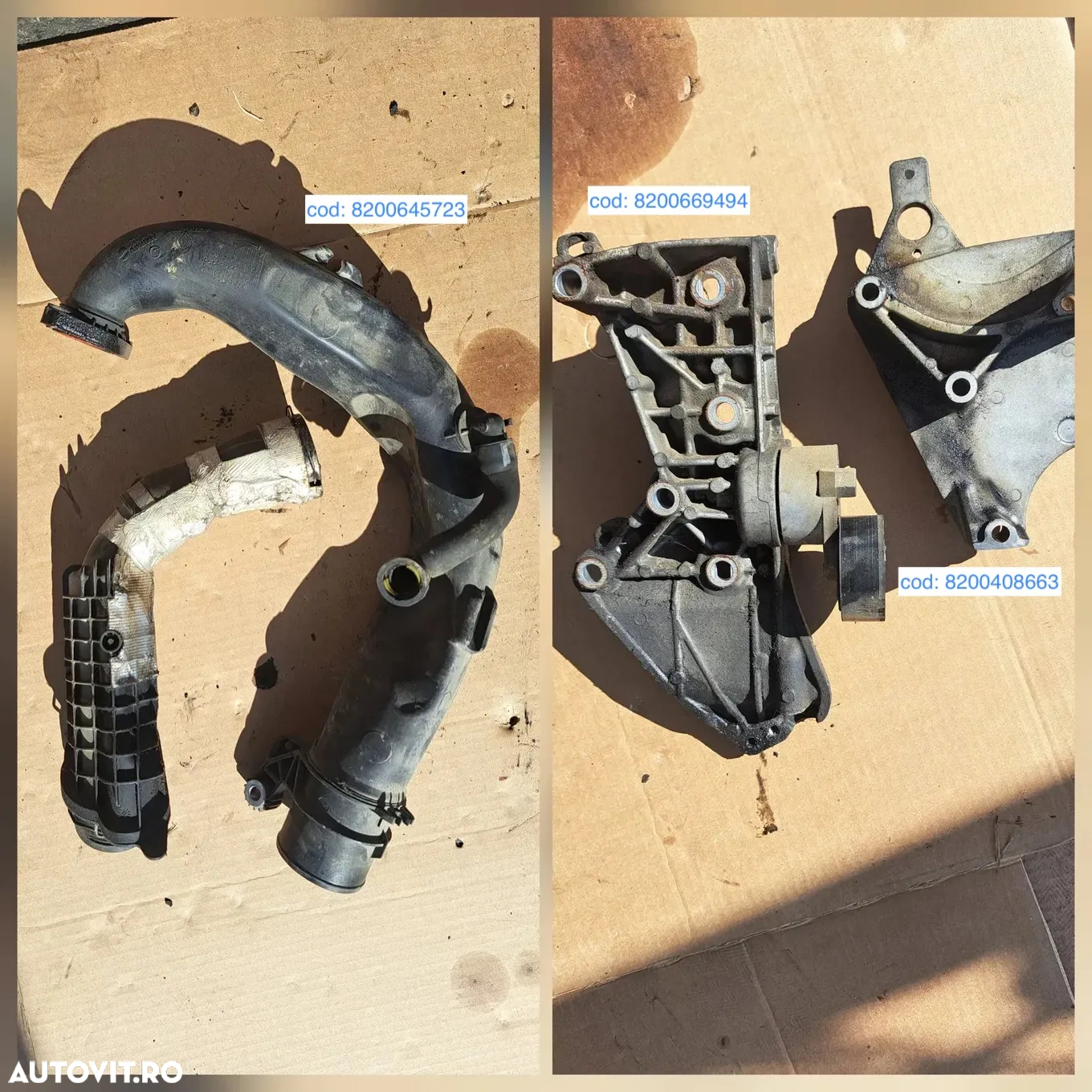 Anexe motor renault clio 1,5dci 2012 ECU calculator modul motor pompa vacuum alternator compresor turbo rampa injectoare pompa inalta presiune electromotor egr racitor gaze - 9