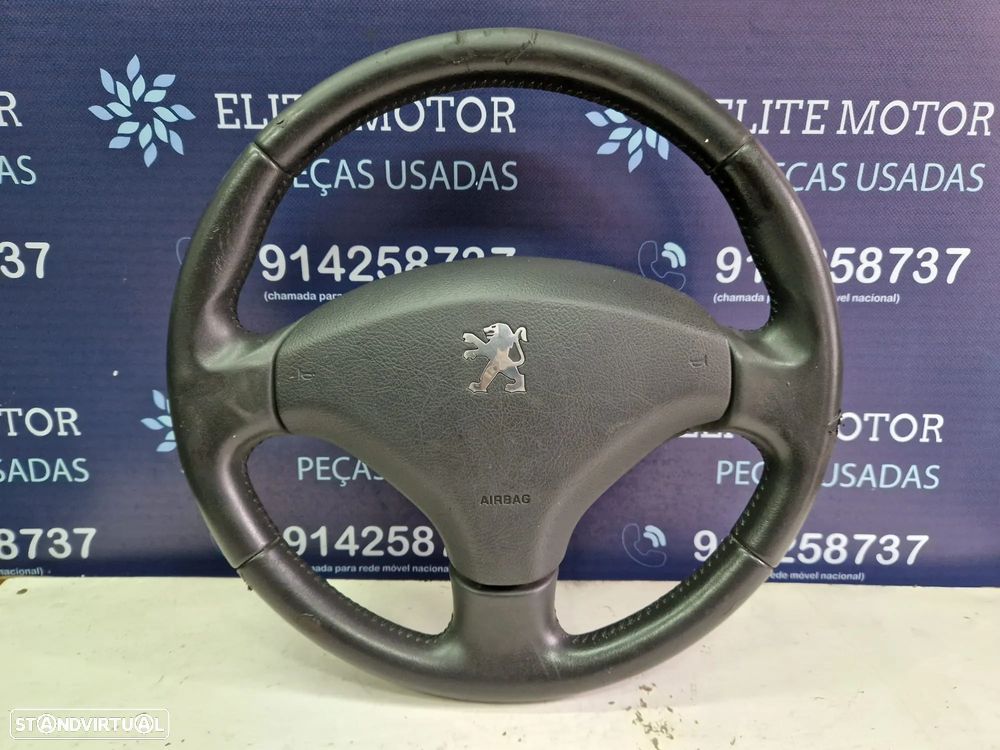 Volante usado pele com airbag PEUGEOT 3008 - 3