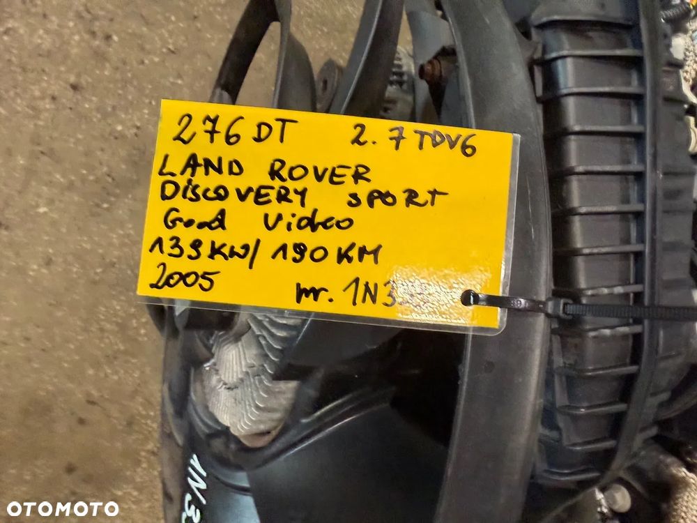 Silnik KOMPL Land Rover Discovery Range sport 2.7 tdv6 III film video - 8