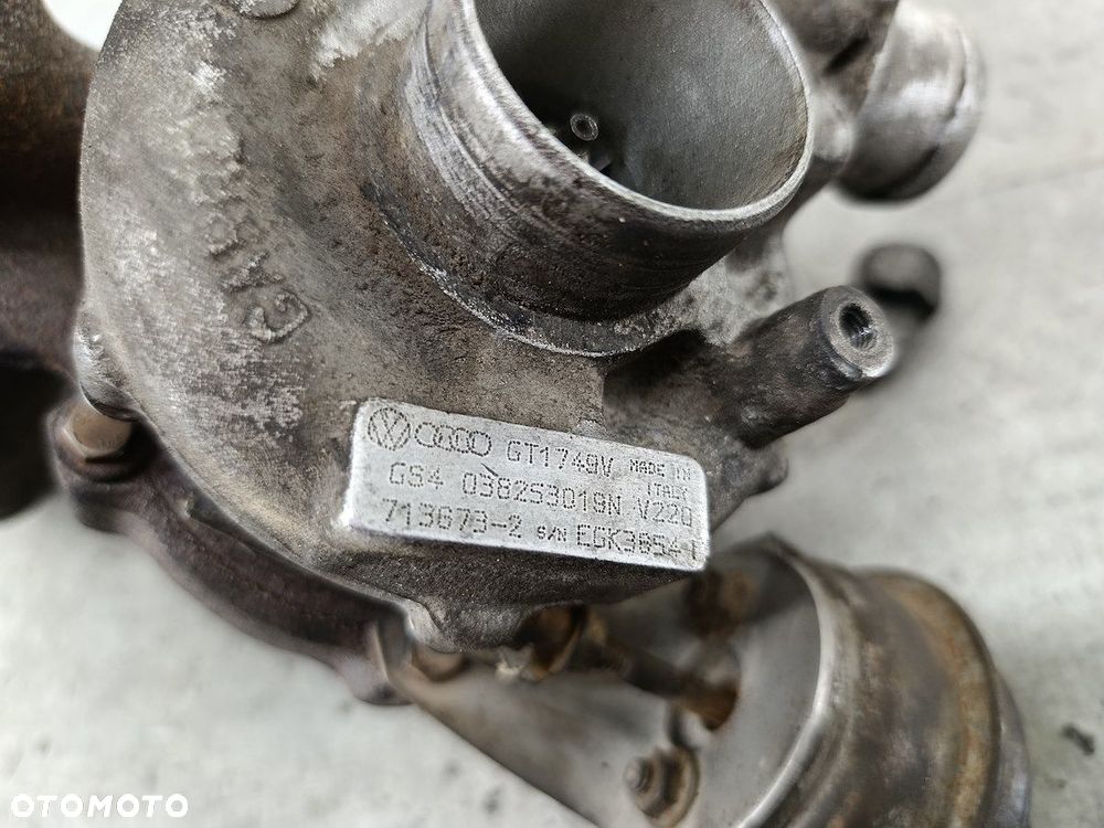 TURBINA Z KOLEKTOREM FORD GALAXY II 038253019N  GT1749V  713673-2 1.9 TDI - 9