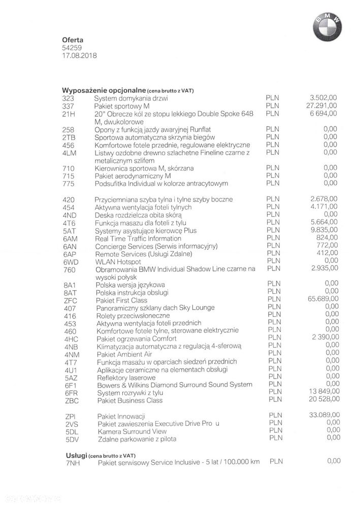 BMW Seria 7 740Ld xDrive - 30