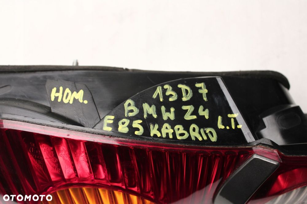 bmw z4 i e85 02r- lampa lewy tył lewa tylna - 7
