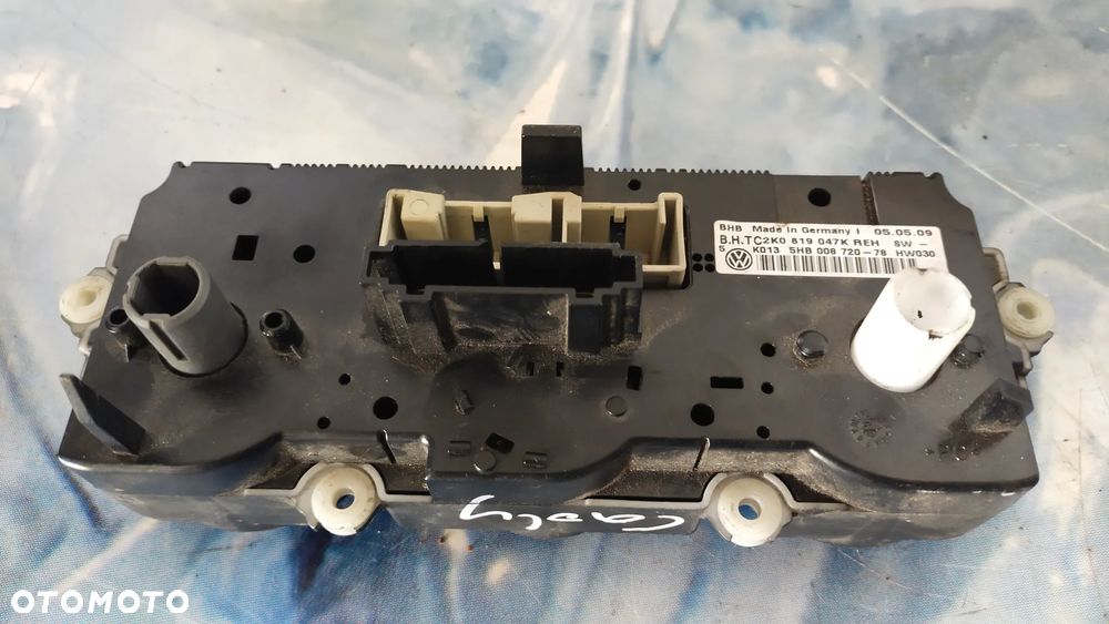 Panel klimatyzacji VW Caddy 2K0819047K - 3
