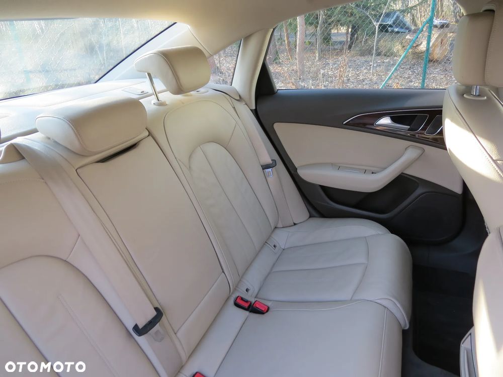 FOTELE SIEDZENIA SKÓRA BEŻ KOMPLET EUROPA SEDAN AUDI A6 C7 4G - 10
