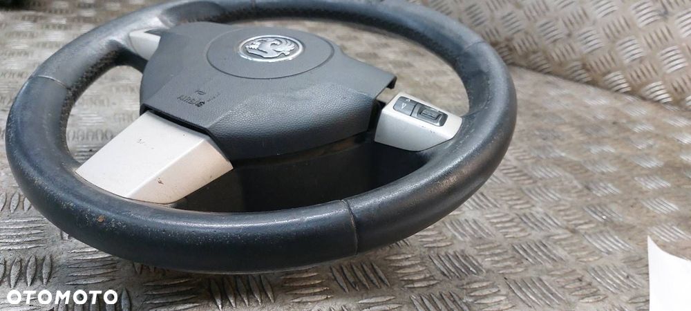 KIEROWNICA + PODUSZKA OPEL ASTRA H PODUSZKA KIEROWCY MULTIFUNKCYJNA - 5