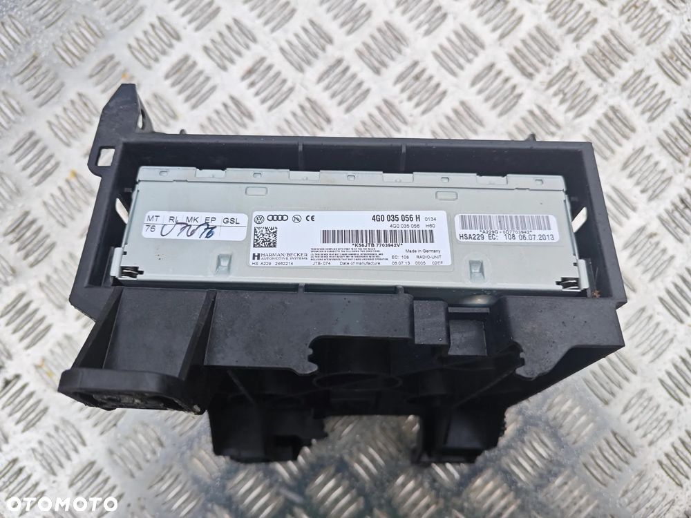 NAWIGACJA TUNER HARMAN BECKER AUDI A4 A5 Q5 4G0035056H