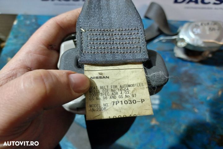 Centura siguranta fata dreapta L153004 7P1030-P Nissan Navara D22 [19 - 3