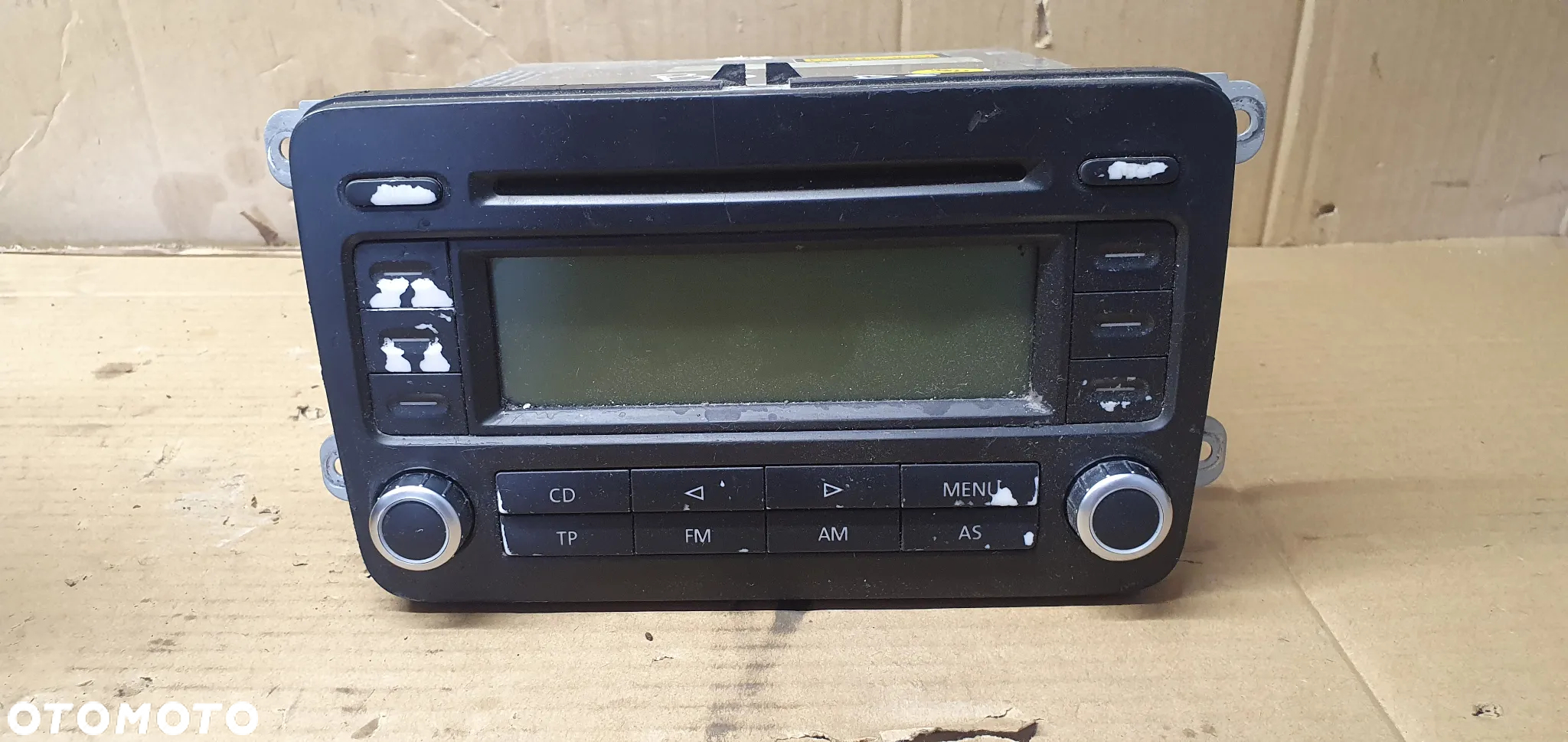 Radio radioodtwarzacz fabryczne VW Passat B6 - 2