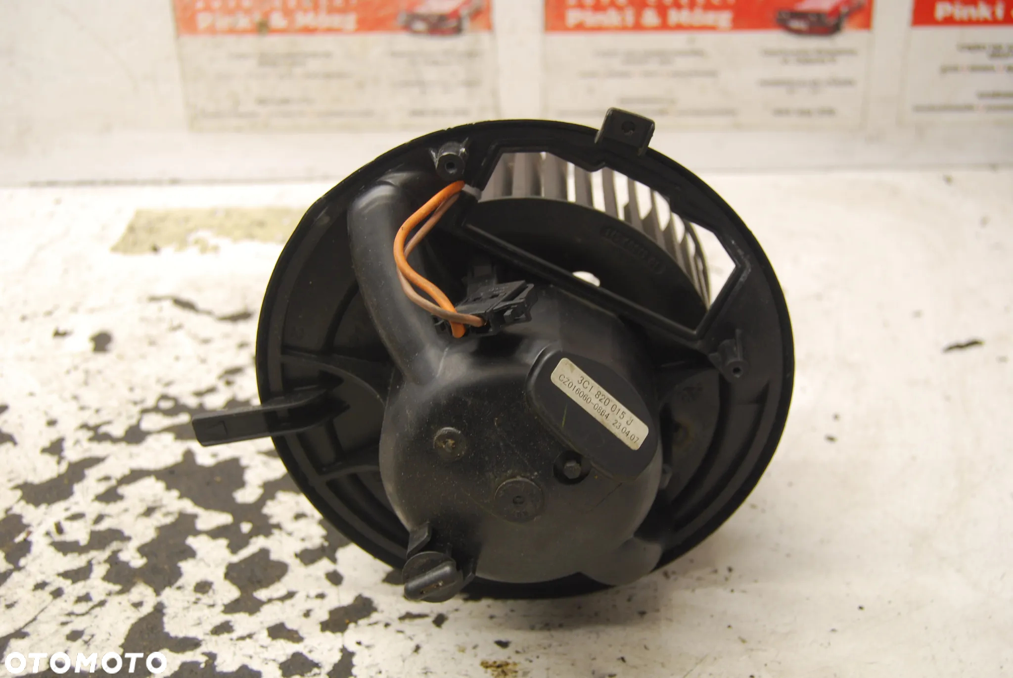 WENTYLATOR NAWIEWU DMUCHAWA VW PASSAT B6 EOS 3C1820015L 3C1820015J 3C1820015N - 4