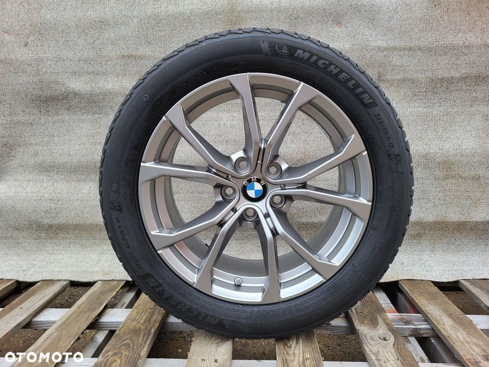 [K366] Koła zima BMW 17 Cali 5x112 Michelin 225/50/17 6mm BMW 3 23r