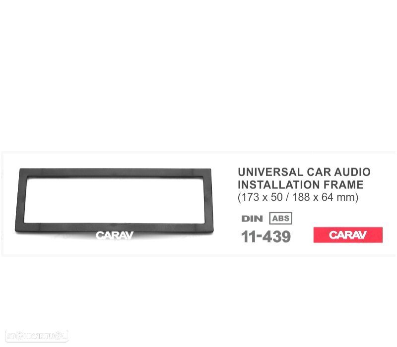 MOLDURA ADAPTADOR UNIVERSAL PARA RADIO 1-DIN 173*50 188*64 MM - 2