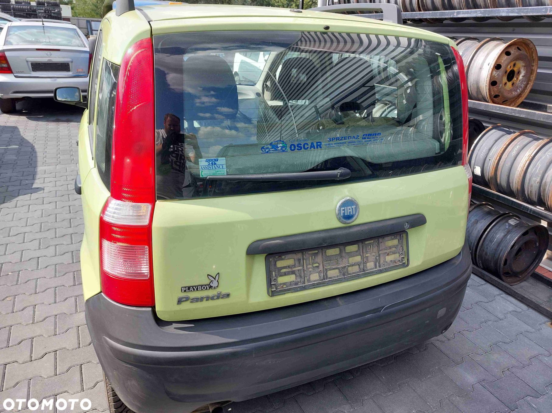 LAMPA PRAWY +  LEWY TYŁ FIAT PANDA II - 1