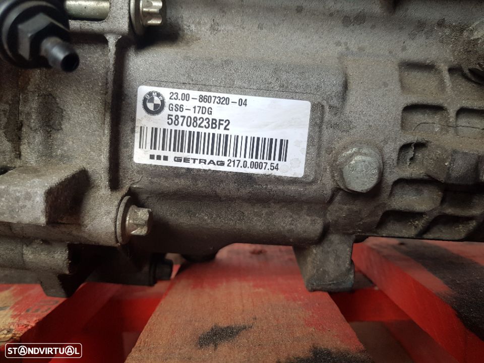 Caixa de Velocidades BMW 116D F20/F21 Ref: GS6-17DG/5870823BF2 - 3