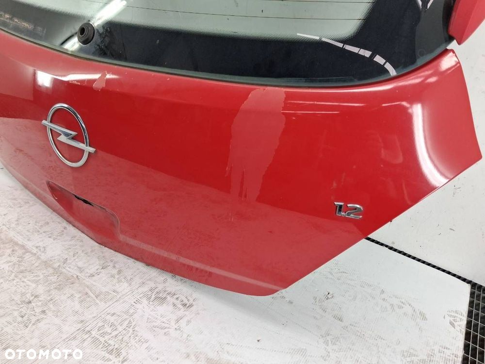 KLAPA TYŁ TYLNA BAGAŻNIKA OPEL CORSA D 3D 2006 - 5