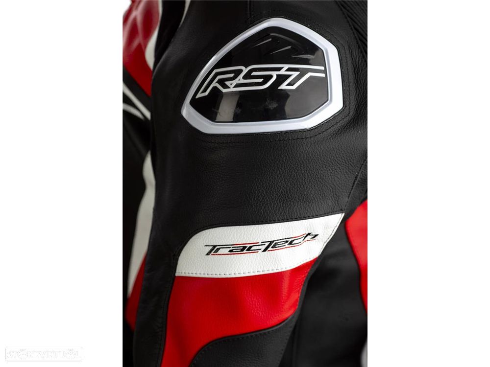 casaco pele rst tractech evo 4 vermelho, ref 102357red - 3