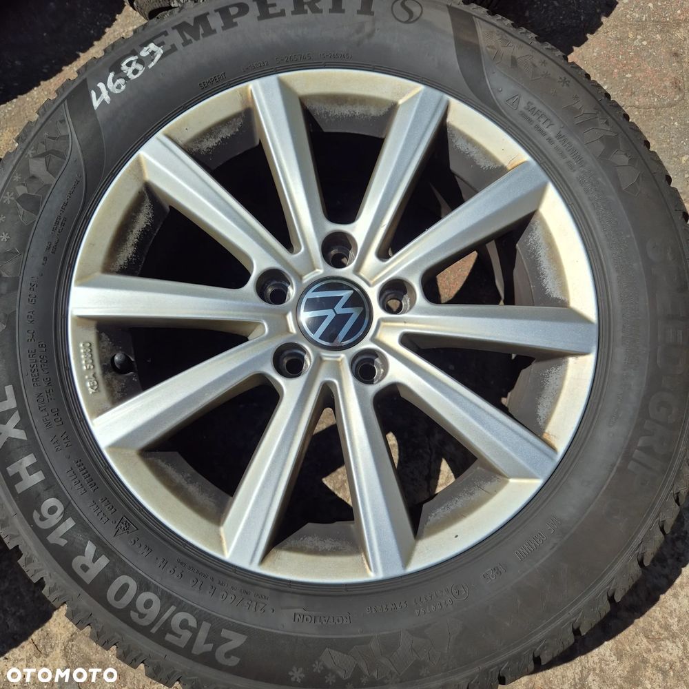 ZIMA 215/60 R16 VW PASSAT T-ROC BEETLE TOURAN SKODA SUPERB OCTAVIA KAROQ - 3