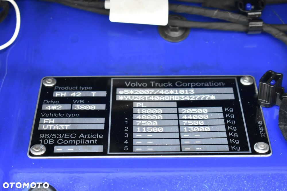 Volvo FH 500// XXL // I PARK COOL // NOWE OPONY // NAVI // KAMERY // - 39