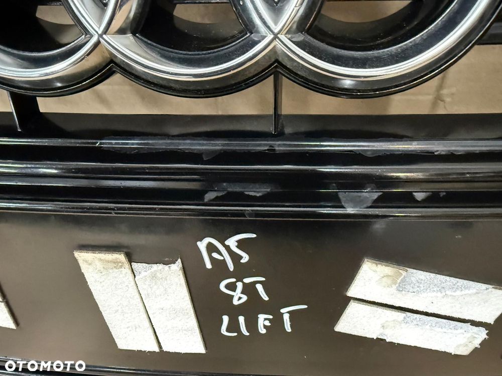 AUDI A5 8T LIFT S-LINE 12-17 GRILL ATRAPA ZDERZAKA CZARNA 8T0853651G - 9