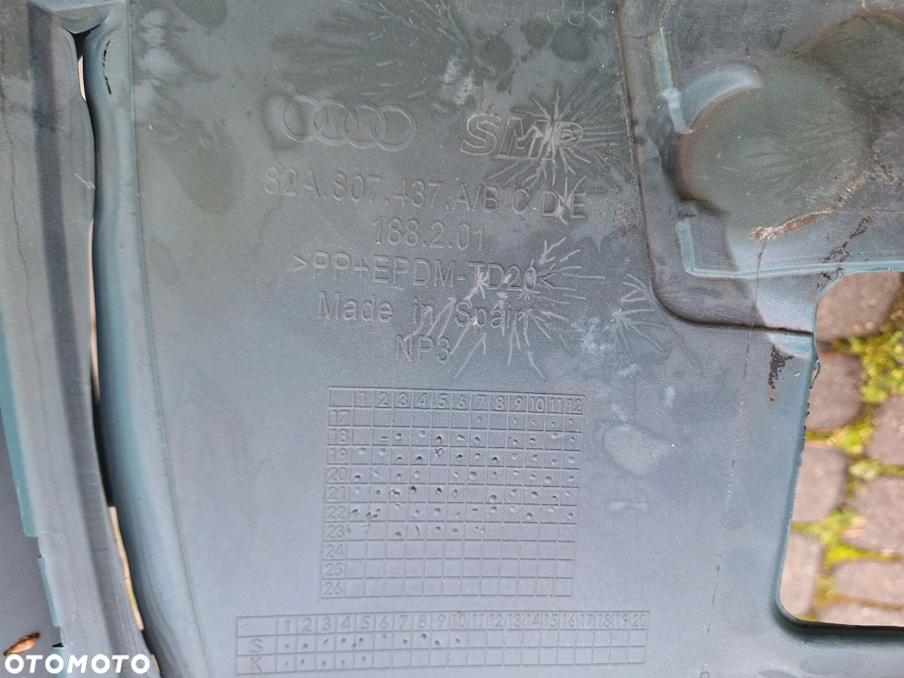 AUDI A1 II 82A 18- ZDERZAK PRZÓD PRZEDNI 82A807437 ABCD WYSYŁKA 24H - 14