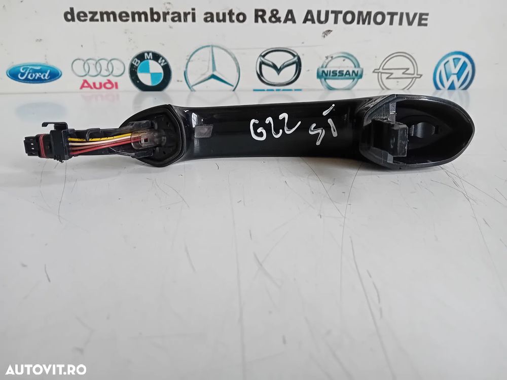 Maner Usa Exterior Bmw Seria 4 G22 G23 G26 Stanga Dreapta Fata Cu Keyless Entry Si Lumini Ambientale - 6