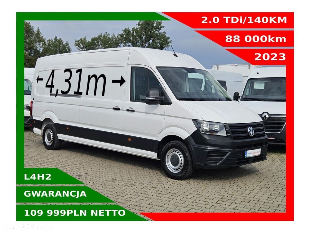 Volkswagen Crafter L4H2 *109999zł NETTO* 2.0TDi/140KM - 1