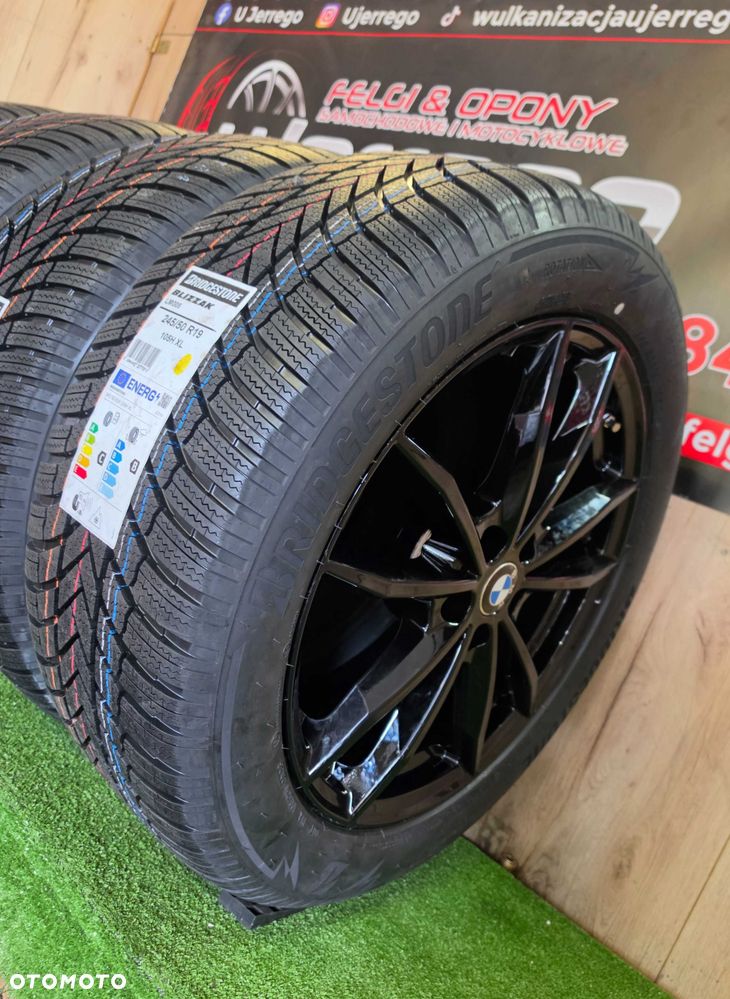 Koła zimowe BMW iX3, X3, X4, Seria7 - 19x5x112 - Bridgestone Blizzak Lm-005 245/50/R19 + TPMS - 9