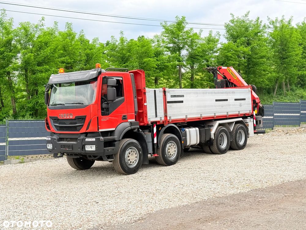 Iveco * Iveco Tracker 450 E6 * 8x4 * HDS Palfinger PK 27002-SH G 22m * Sprowadzony * - 1
