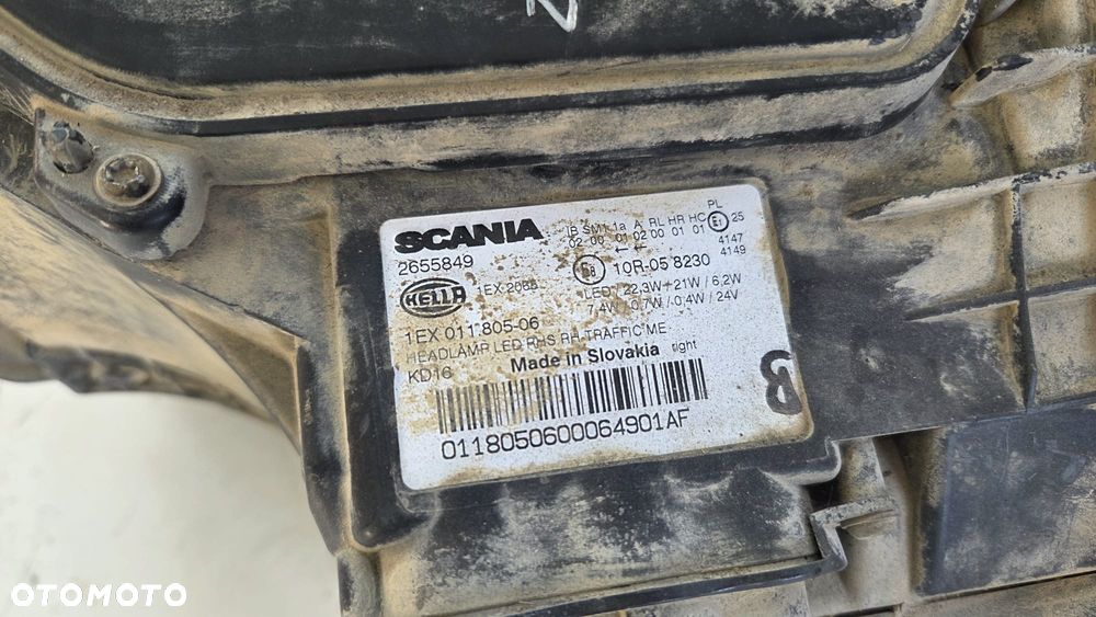Lampa przednia reflektor full led Scania 2655849 - 5