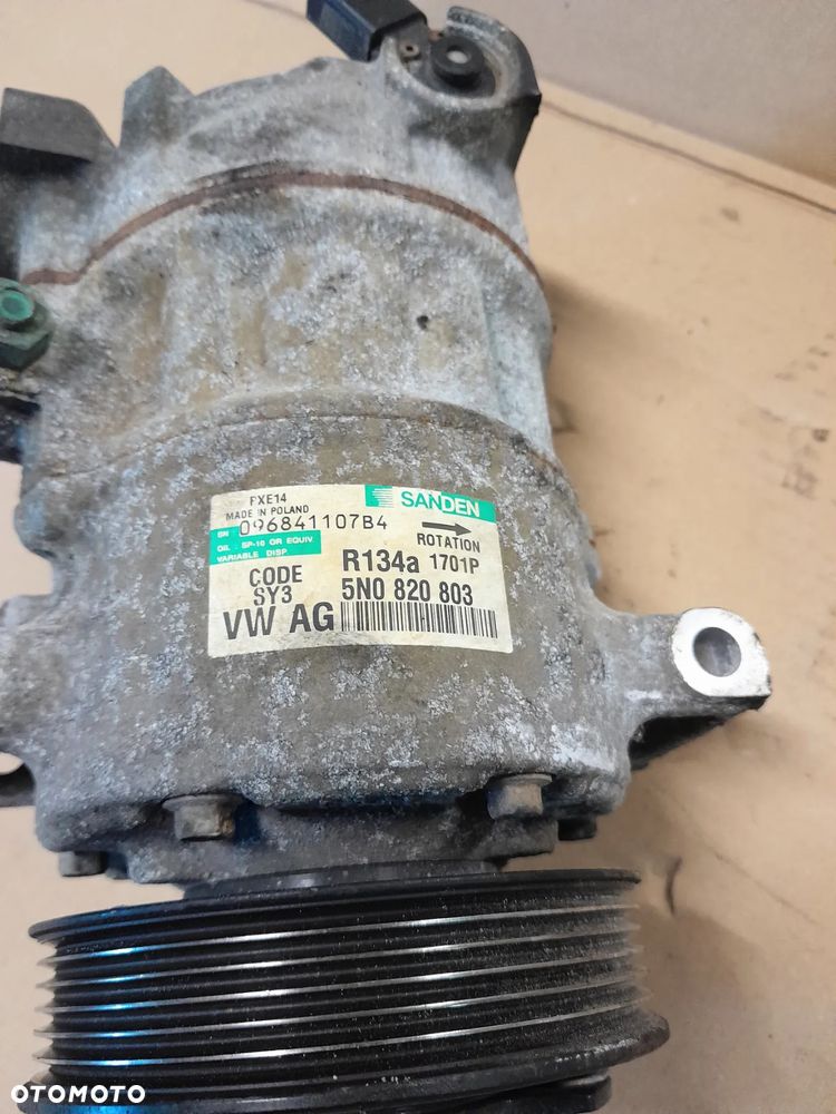 Sprężarka kompresor klimatyzacji VW Audi Seat Skoda 03-09r. 1.9 TDI 5N0820803 - 6